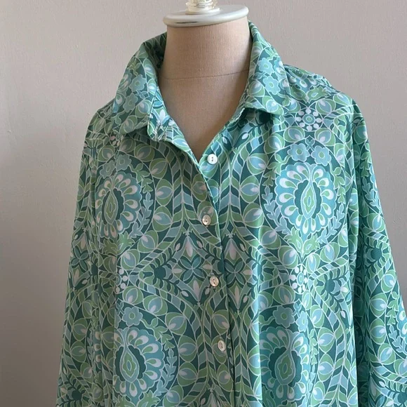 Tuckernuck Mykonos Hayes Dress size XXL Green - Picture 5 of 6